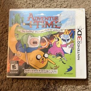 Nintendo 3DS Adventure Time Game - Colorful Cover Art